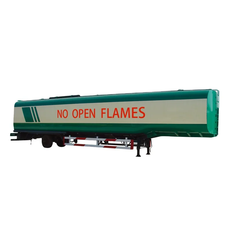 Yalong 40000liters 45000 litres diesel oil petroleum tank semi trailer fuel tanker