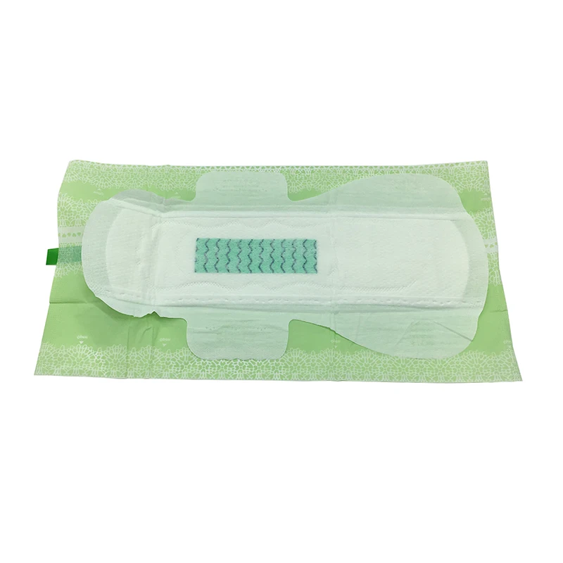 Factory Biodegradable Organic Sanitary Pads Women Menstrual  Anion Sanitary Napkin Wholesale Sanitary Pad