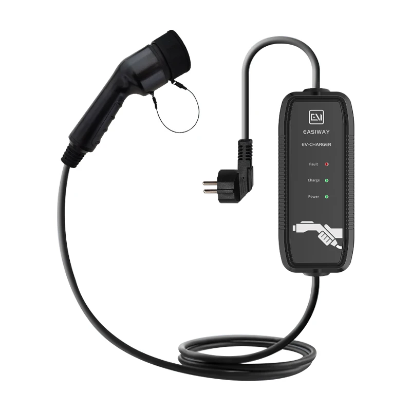 High quality European standard type 2 ZREUO03-1 AC 230V 32A 7kw Charging gun with 5m cable Electric car Charging