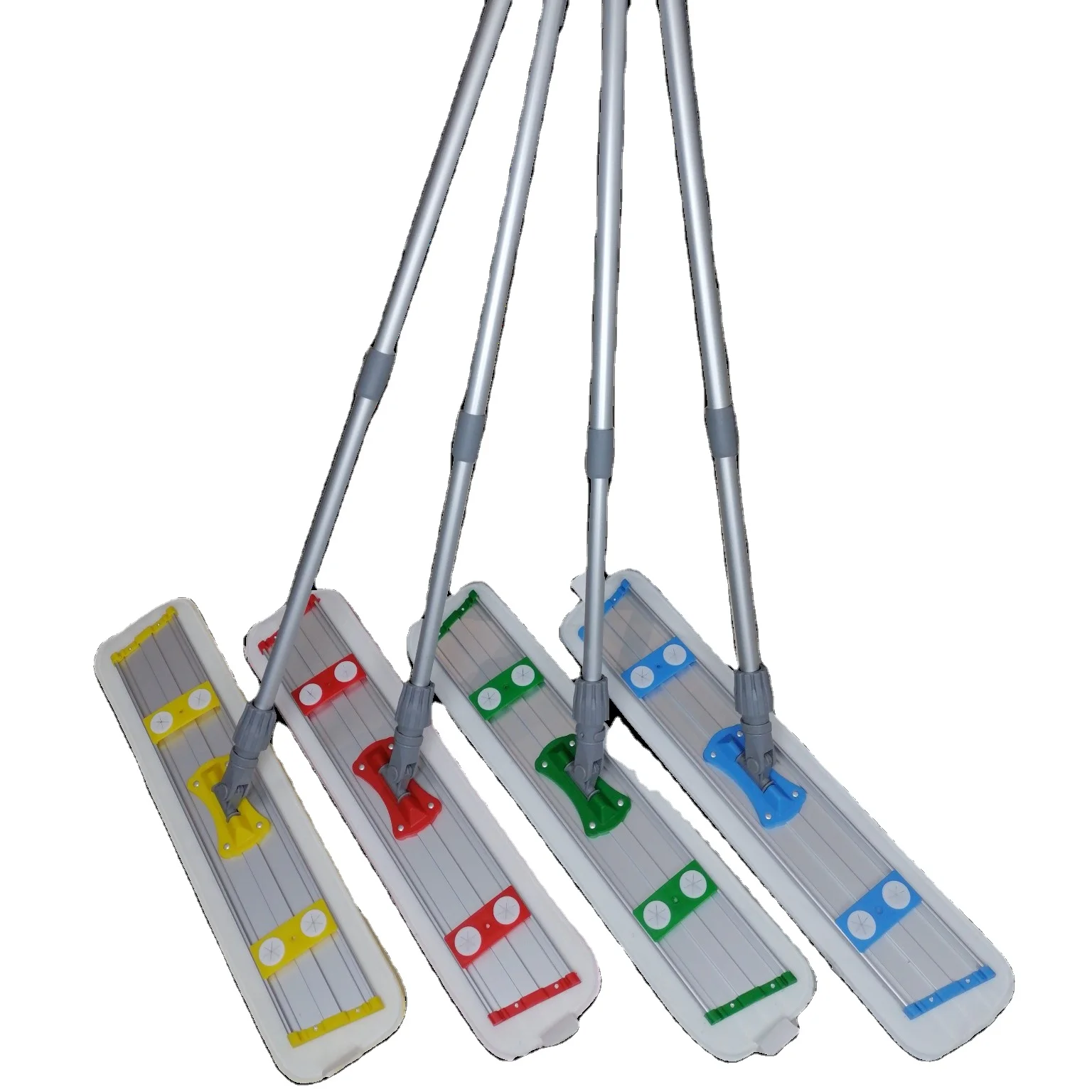 The new flat mop plastic microfiber dust removal flat mop household goods can be customized