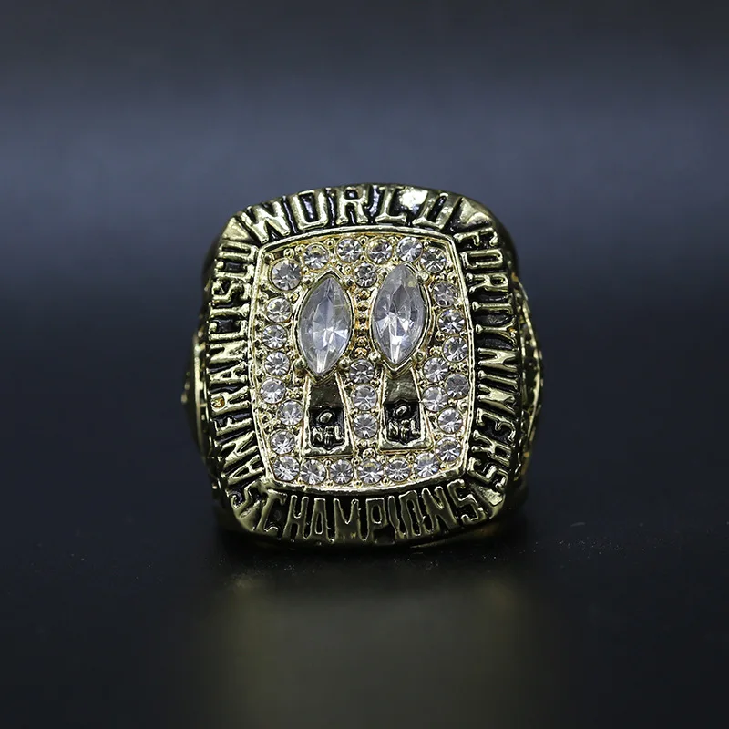 1984 San Francisco 49ers championship ring Europe and America popular memorial nostalgic classic ring