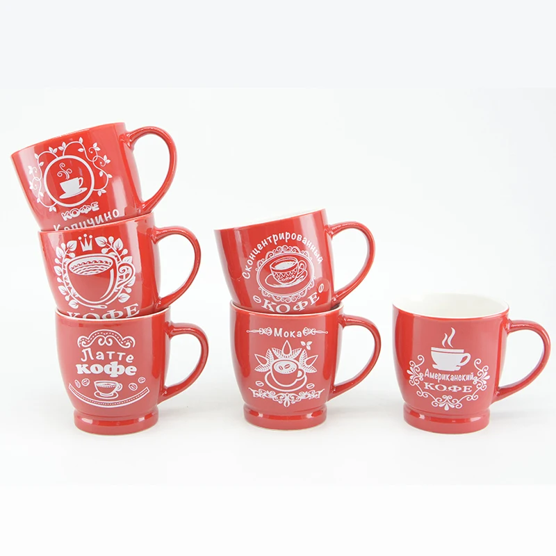 
high quality shapes eco friendly ceramic coffee China manufacturers porcelain ceramic mug 