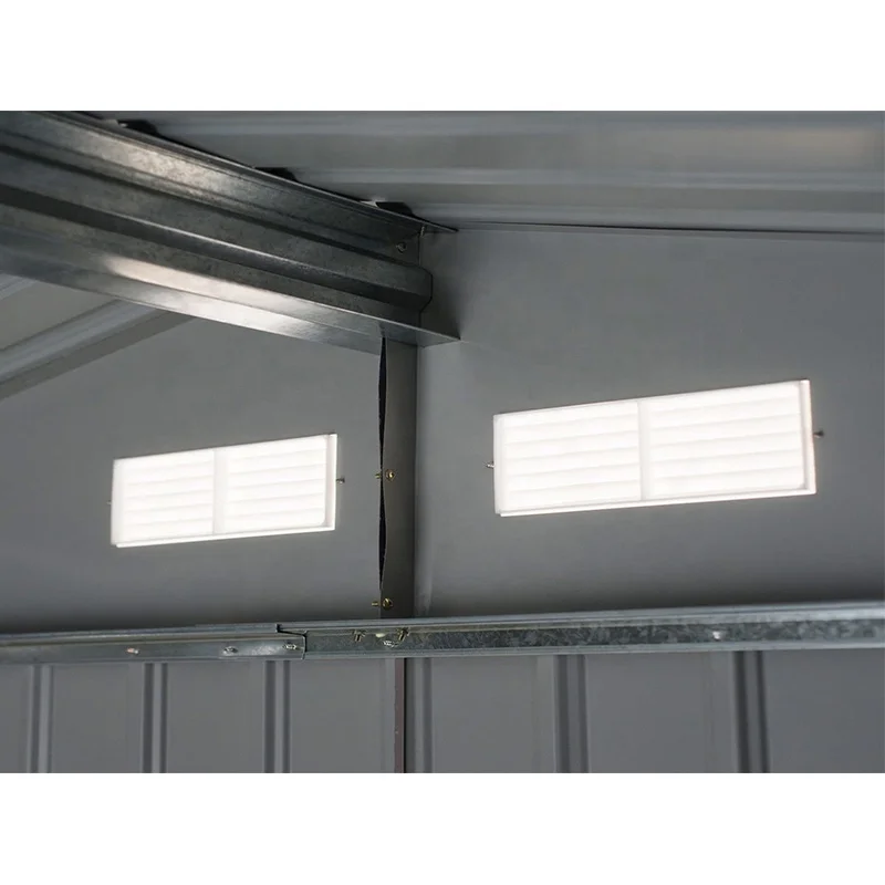 Навес для хранения на открытом воздухе 10x8, навес для хранения, используемый металлический навес