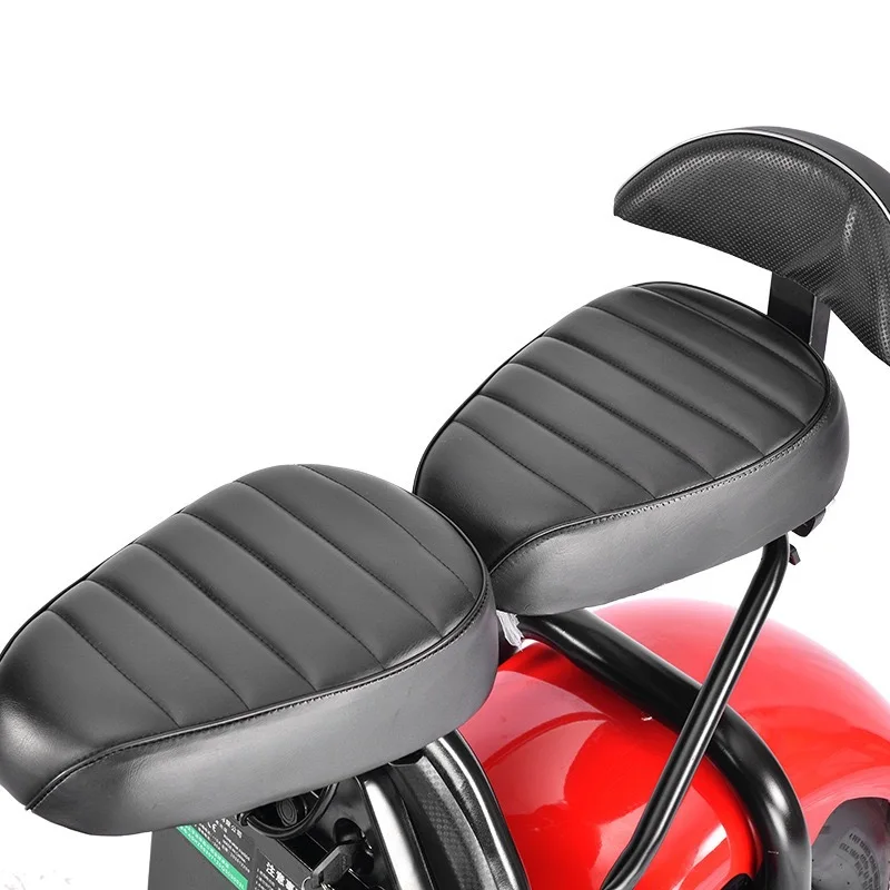 NEW-X7 Hot Sale Red Citycoco Electric Scooter 1000W Power Halley Electric Scooter Citycoco