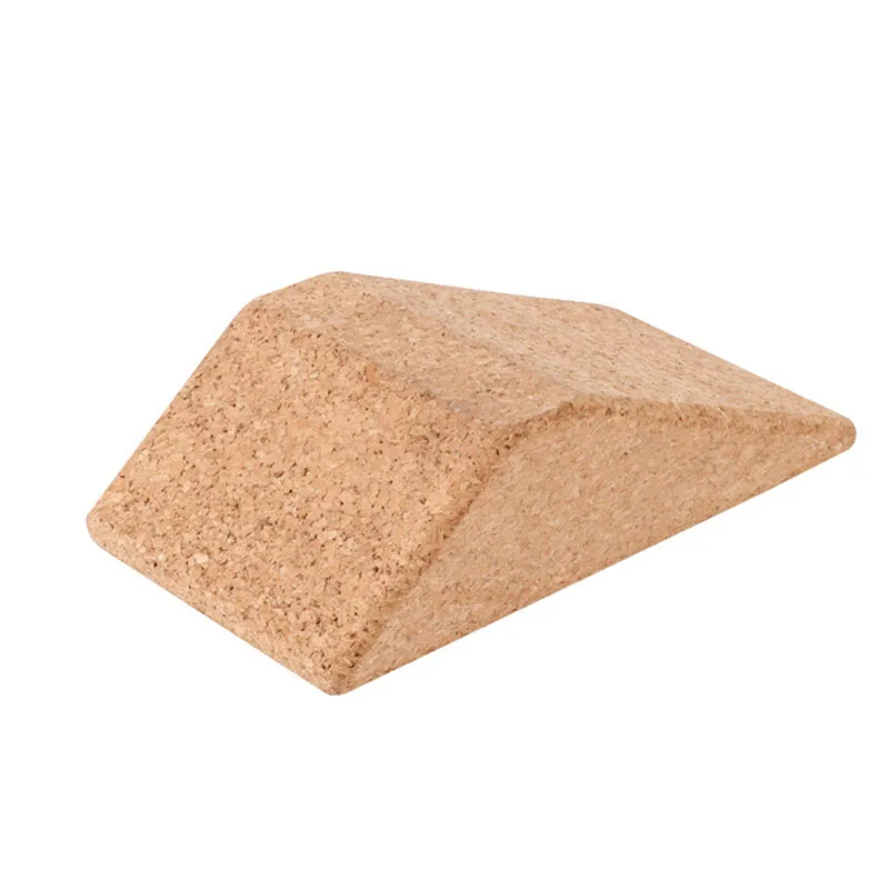 2pcs/pair Foot Calf Stretcher Exercise Bricks Cork Slant Boards Gym Fitness Wedge Stretch Blocks In Stock