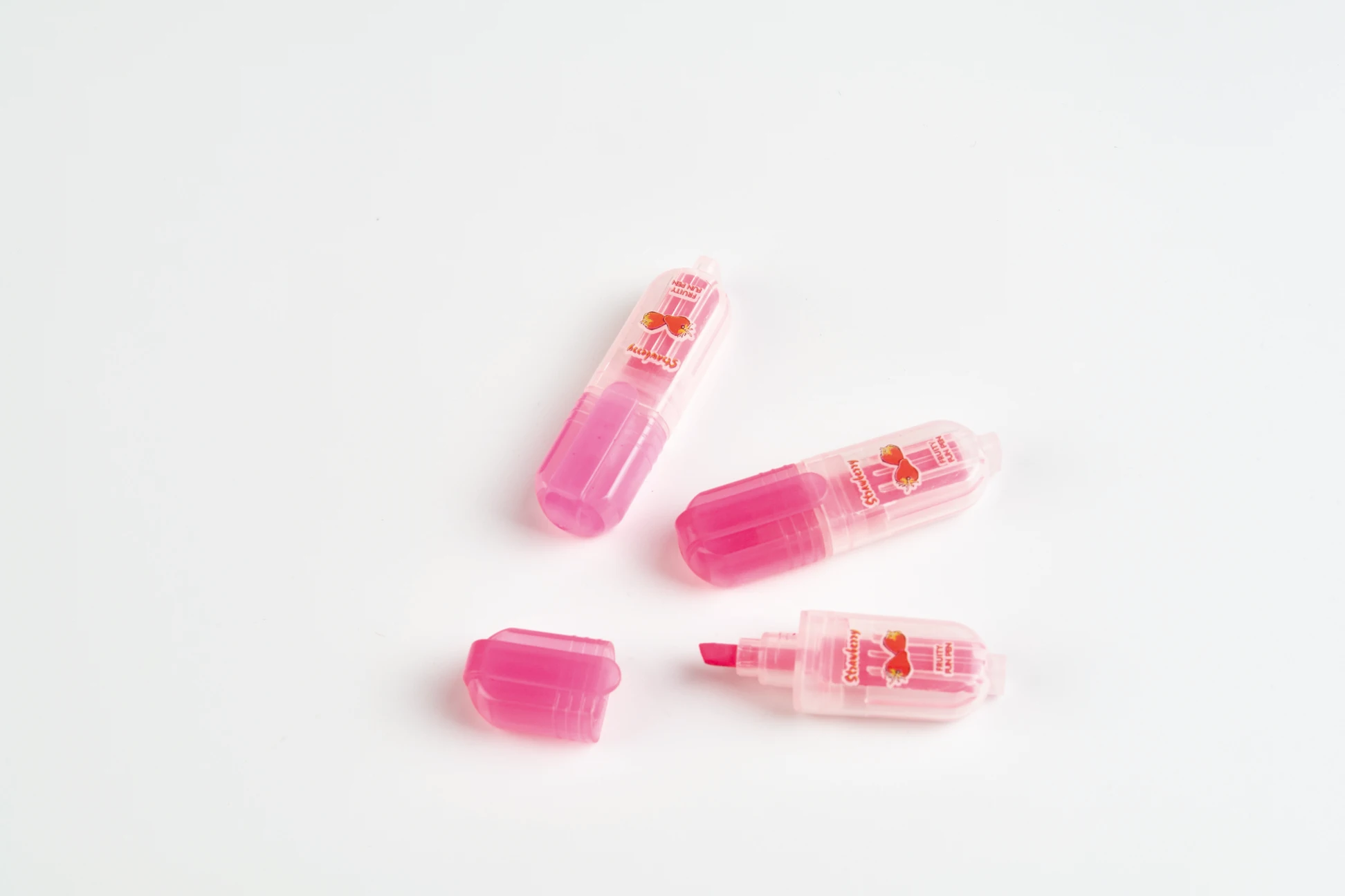 
chinese customized mini rainbow highlighter marker set for sale 