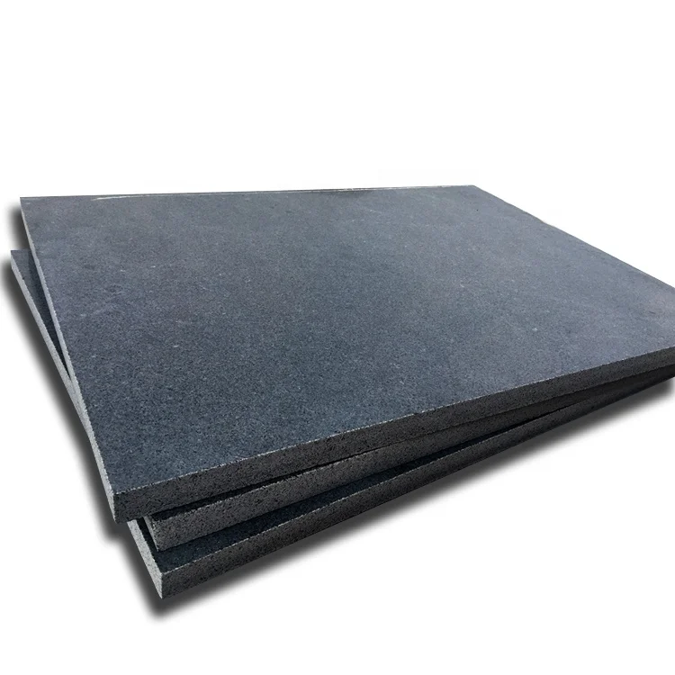 Direct Factory Chinese Absolute Black Granite Tile 12 x 12