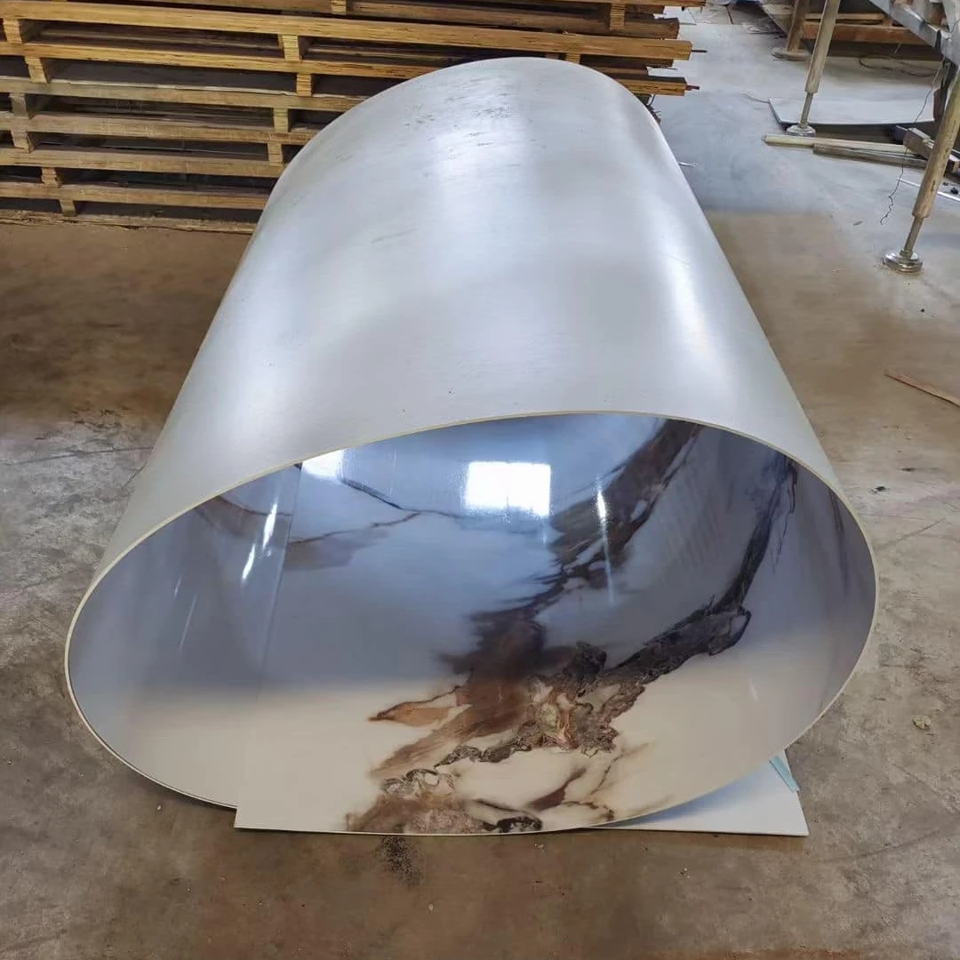 Flexible Stone PVC Marble Sheet for Wall Decoration UV Marble Sheet Board Sheet 1220X2440mm 1220*2800mm