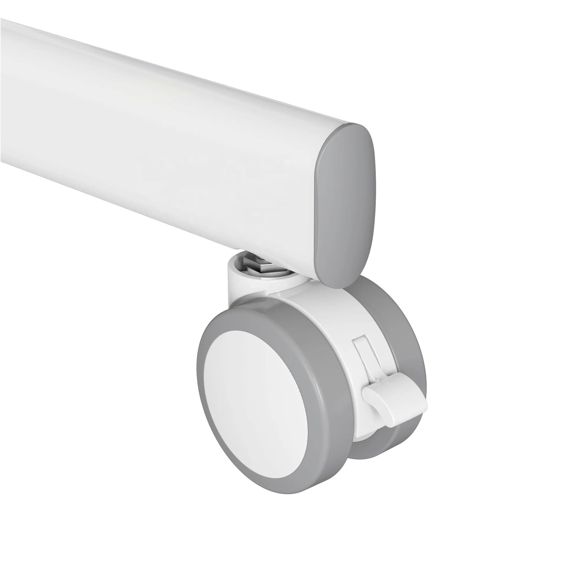 V-mounts Folding Height Adjustable Mobile Laptop Desk with Gas Spring Saving Space for Office and Home Use