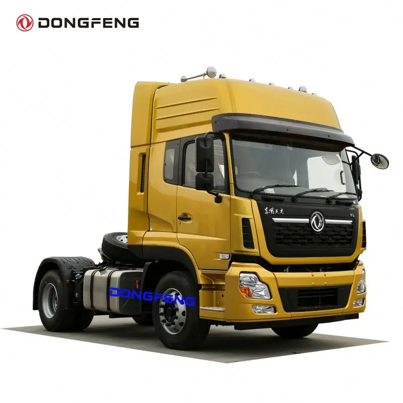 Dongfeng best tractor truck 6x4 or 4x2 with Cummins engine or Yuchai Engine E0 E2 E3 E5 E6 standard model for option