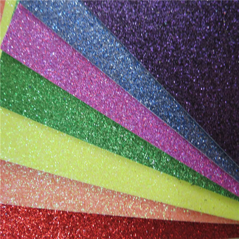 Wholesale 12x12in 300G Gift Box DIY Glitter Paper Crafts Handmade Paper Glitter Cardstock