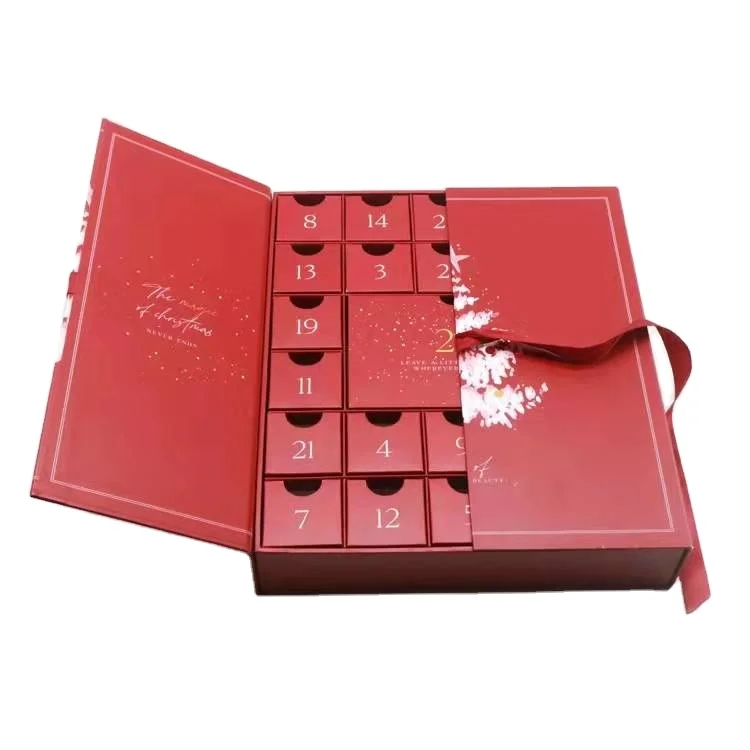 Factory Luxury Muslim Gift Set Islamic Dates Countdown Advent Calendar Gifts Box for Ramadan