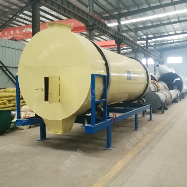 10MT/H Energy Saving TDLT Triple Pass Drum Dryer For Drying Silica Sand Quartz Mineral Feldspar Powder