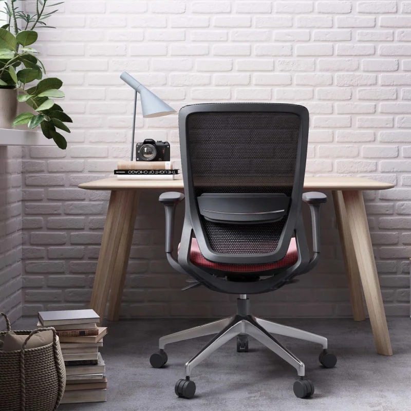 Mid Back Black Chair Office Mesh Executive Swivel Ergonomic Office Chair Luxury  Meeting Room Mesh Computer Chair