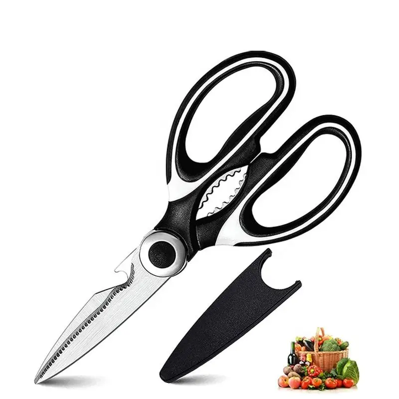 Stainless Steel Sharp Knife Kitchen Shears Kitchen Scissors Multi Purpose Scissors For Kitchen