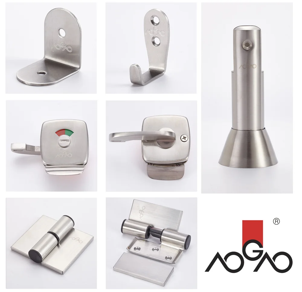 AOGAO 12 series  phenolic resin hpl for commercial toilet cubicle partition