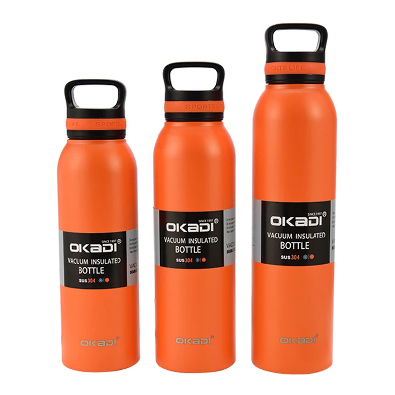 750ml Custom Hot Cool Vacuum Bottle Insulated Stainless Steel Water Bottle Double Walled