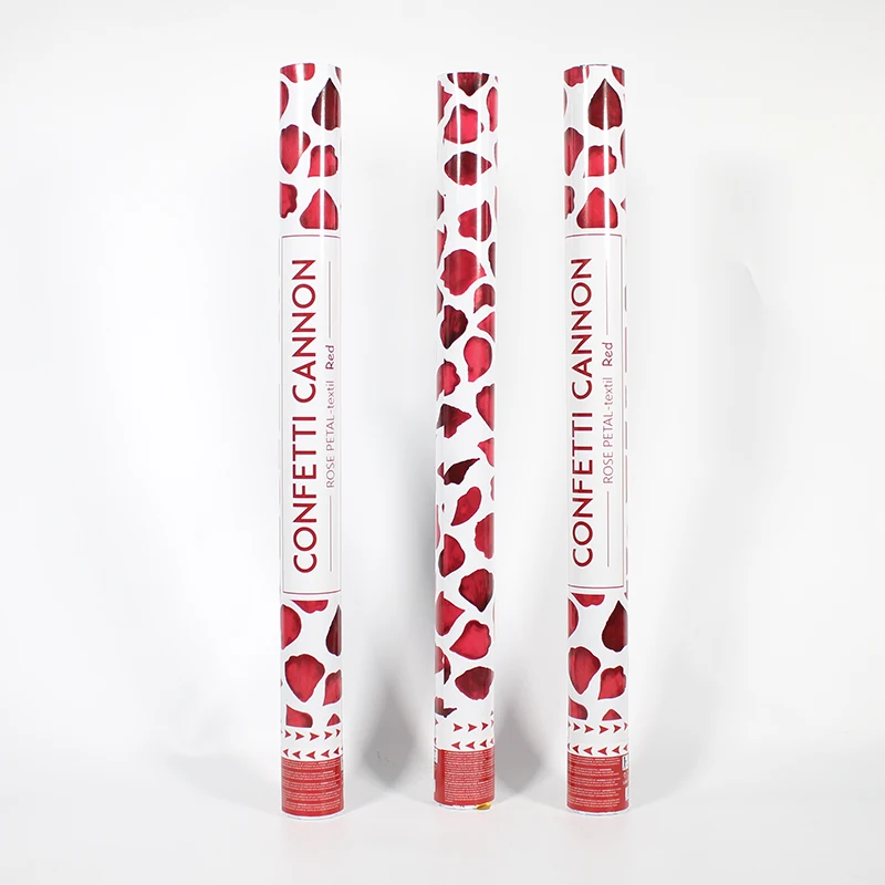 Custom Painting Party Favors Red Confetti Cannon Party Poppers for Sale