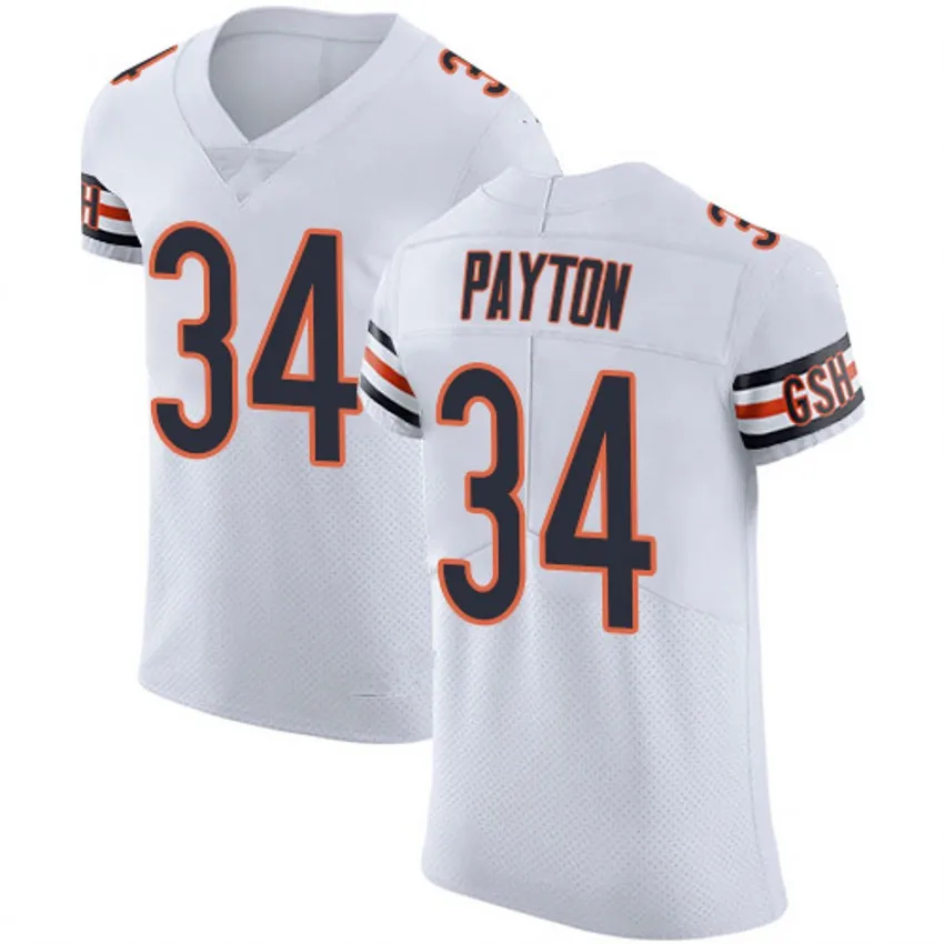 Custom Chicago Justin Fields Football Andy Dalton Bears Eddie Jackson Jersey Walter Payton Allen Robinson II Men Youth Women
