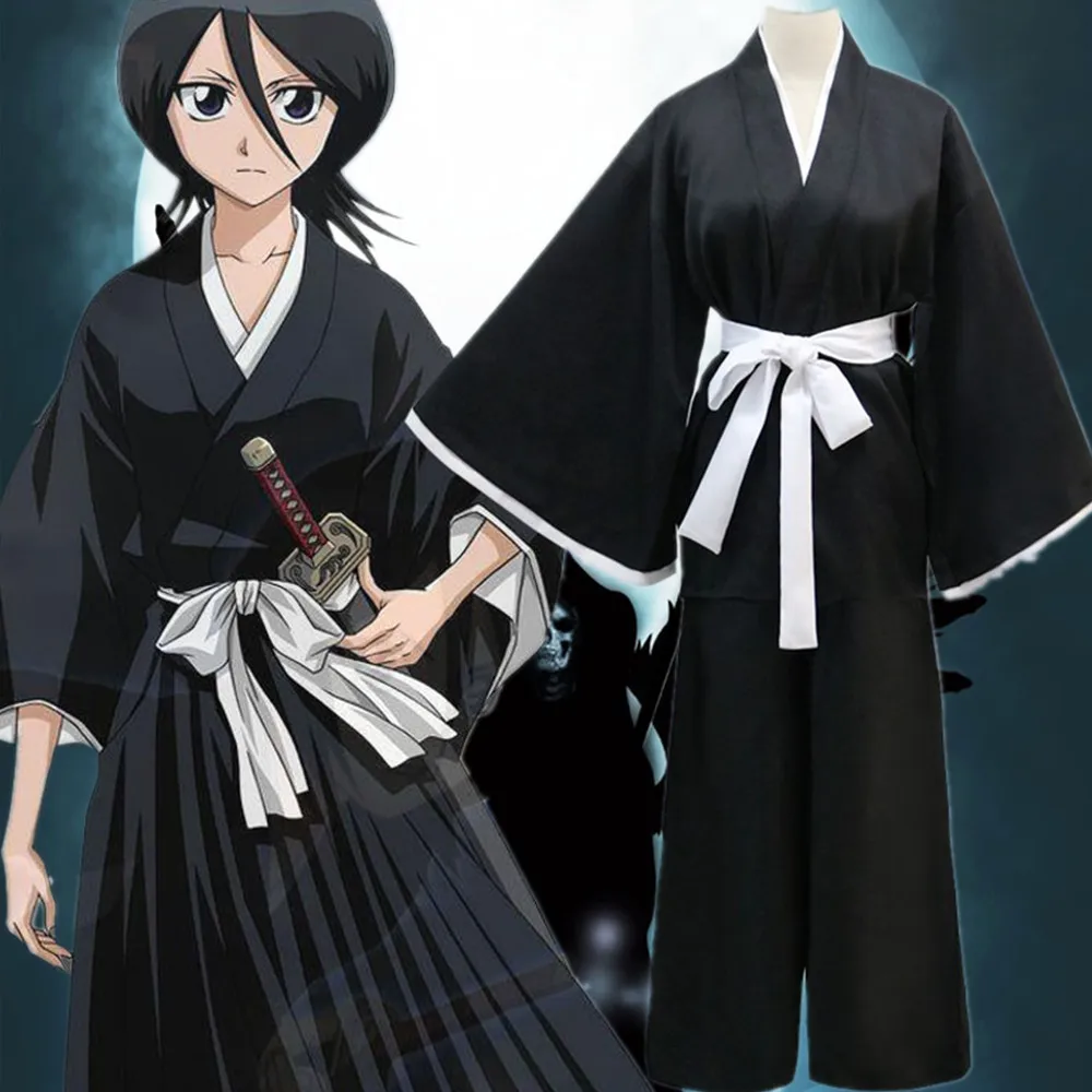 Halloween Grim Reaper clothes Japanese anime kimono cosplay costumes