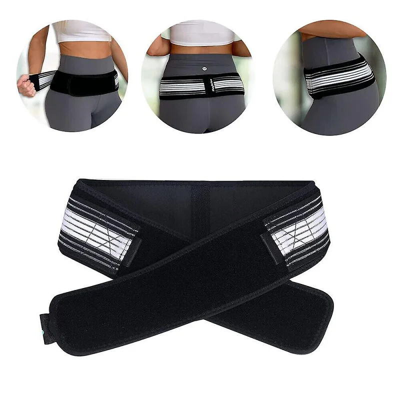 Adjustable Breathable Anti-Slip Hip Pelvic Correction Nerve Pain Relief Lower Back Support  Premium Dainely Belt for Sciatica