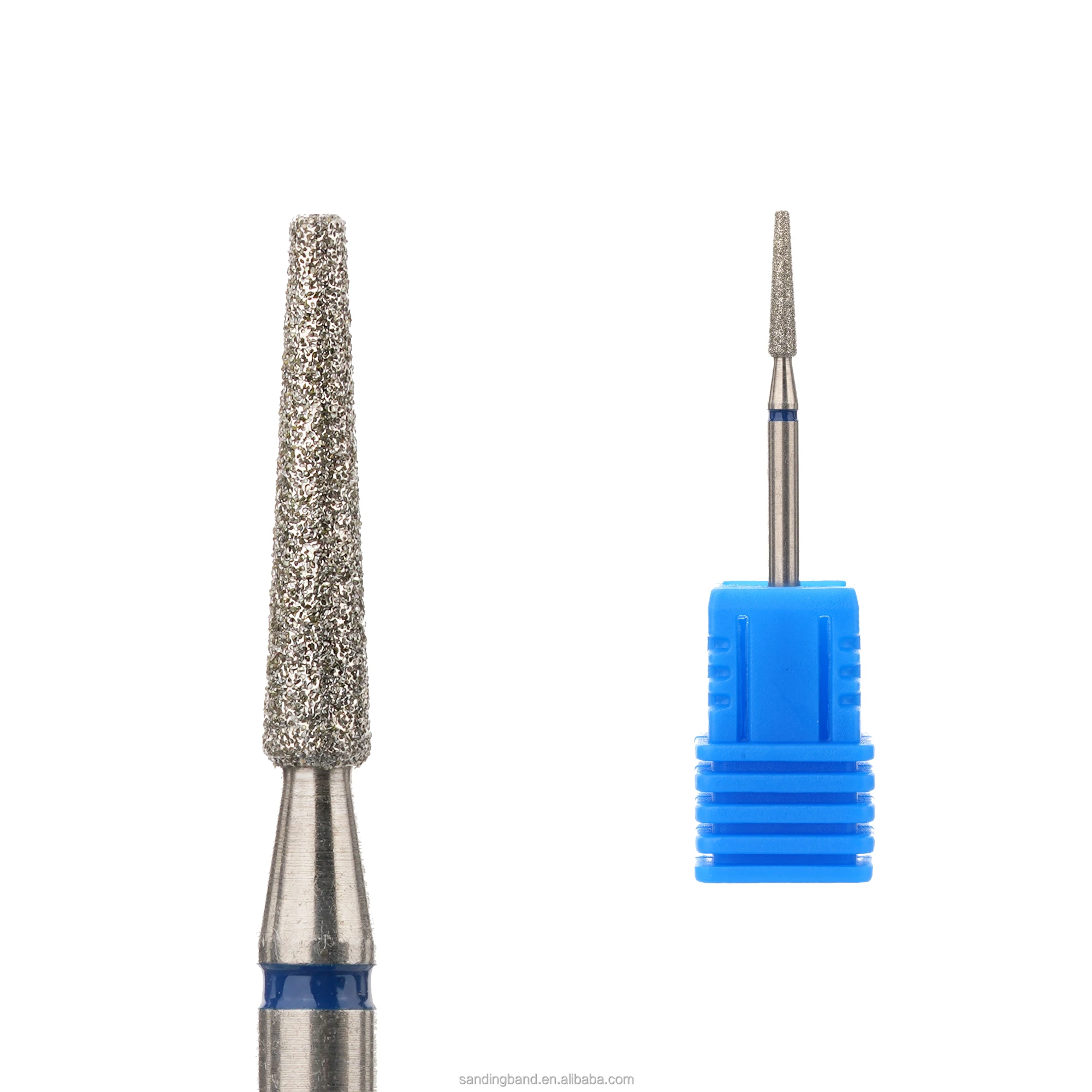 Diamond Burs Nail Drill Bit Cuticle Clean Gentle Remove Dead Skin Polisher Manicure Sharp Tip Preprocessing Milling Cutter Bit