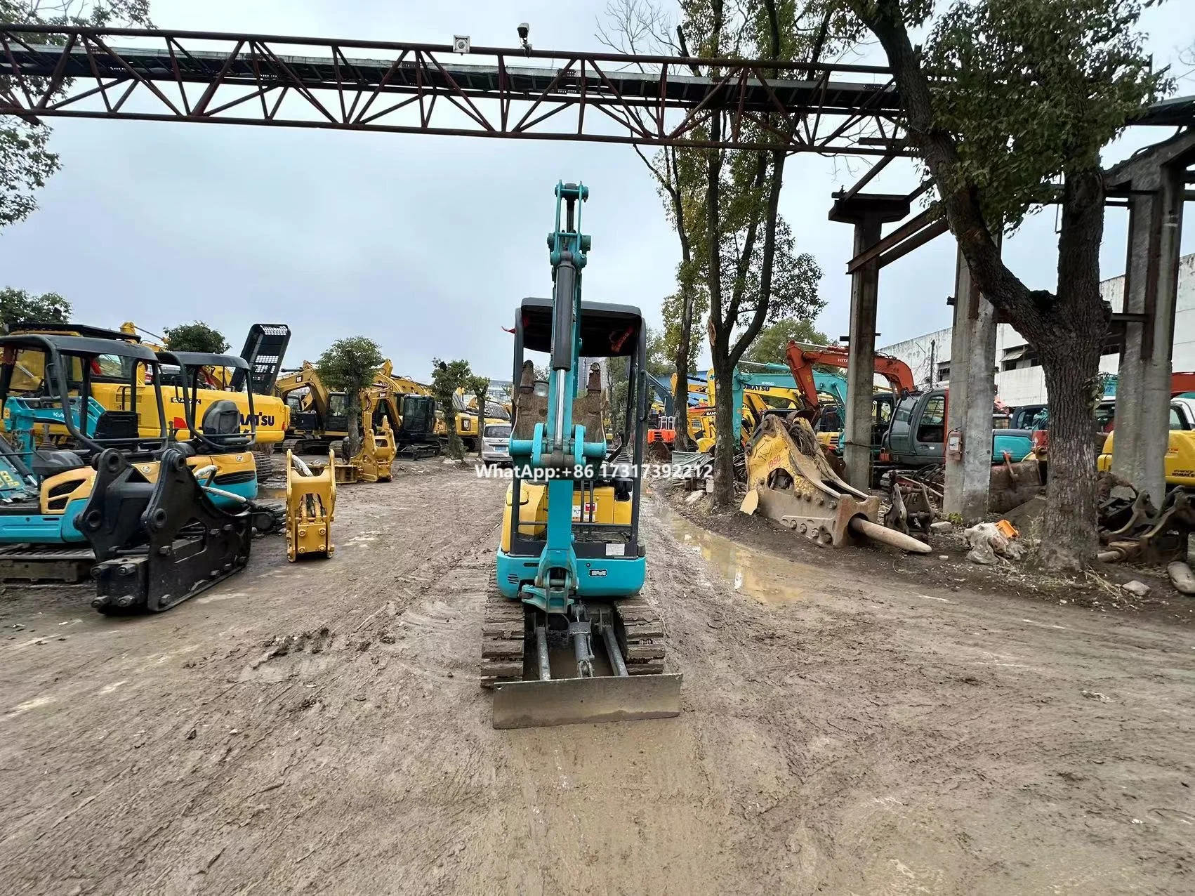 Kubota U15 Kubota engine backhoe hydraulic excavator machine for farm construction