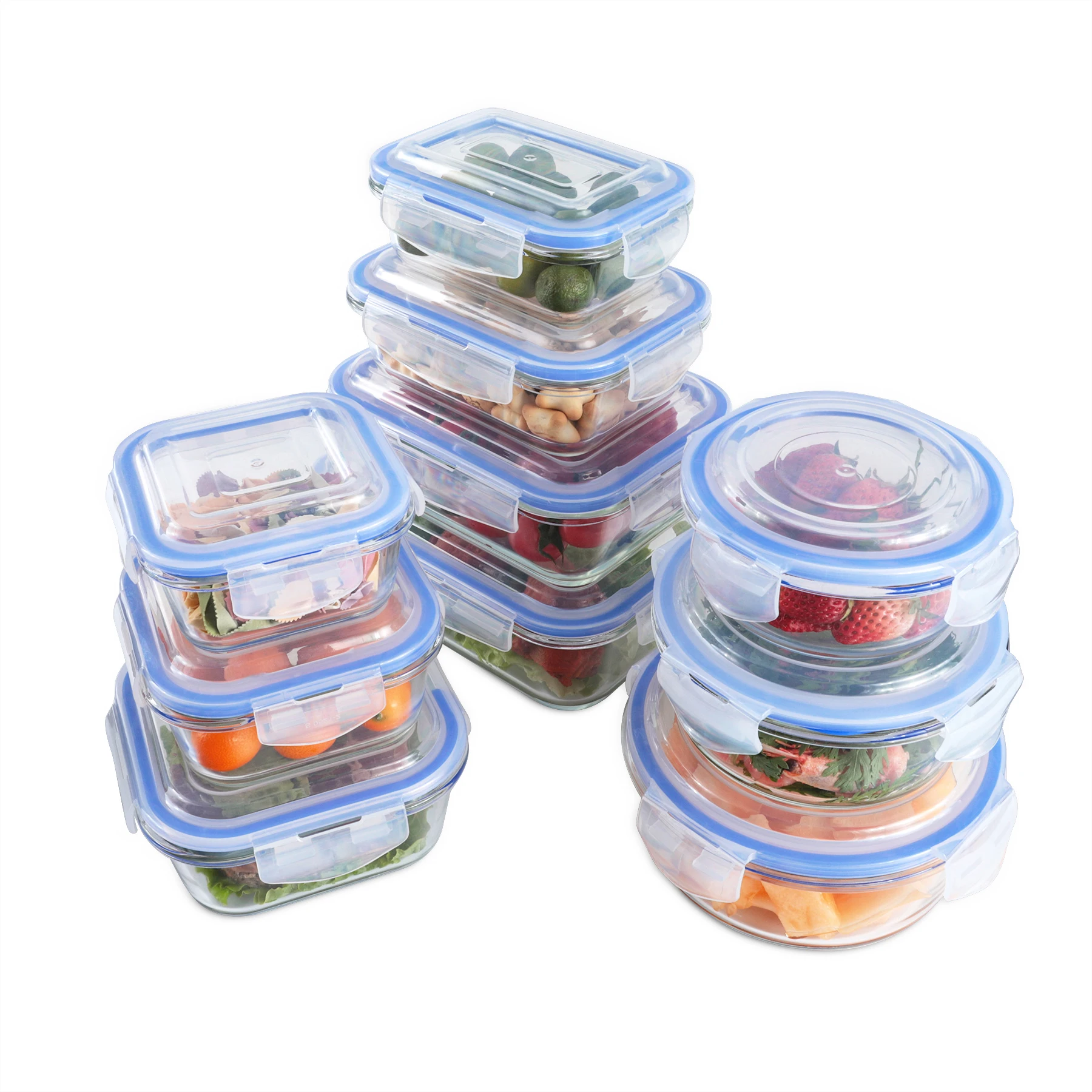 2024 BPA free kids lunch box glass food storage container tiffin box
