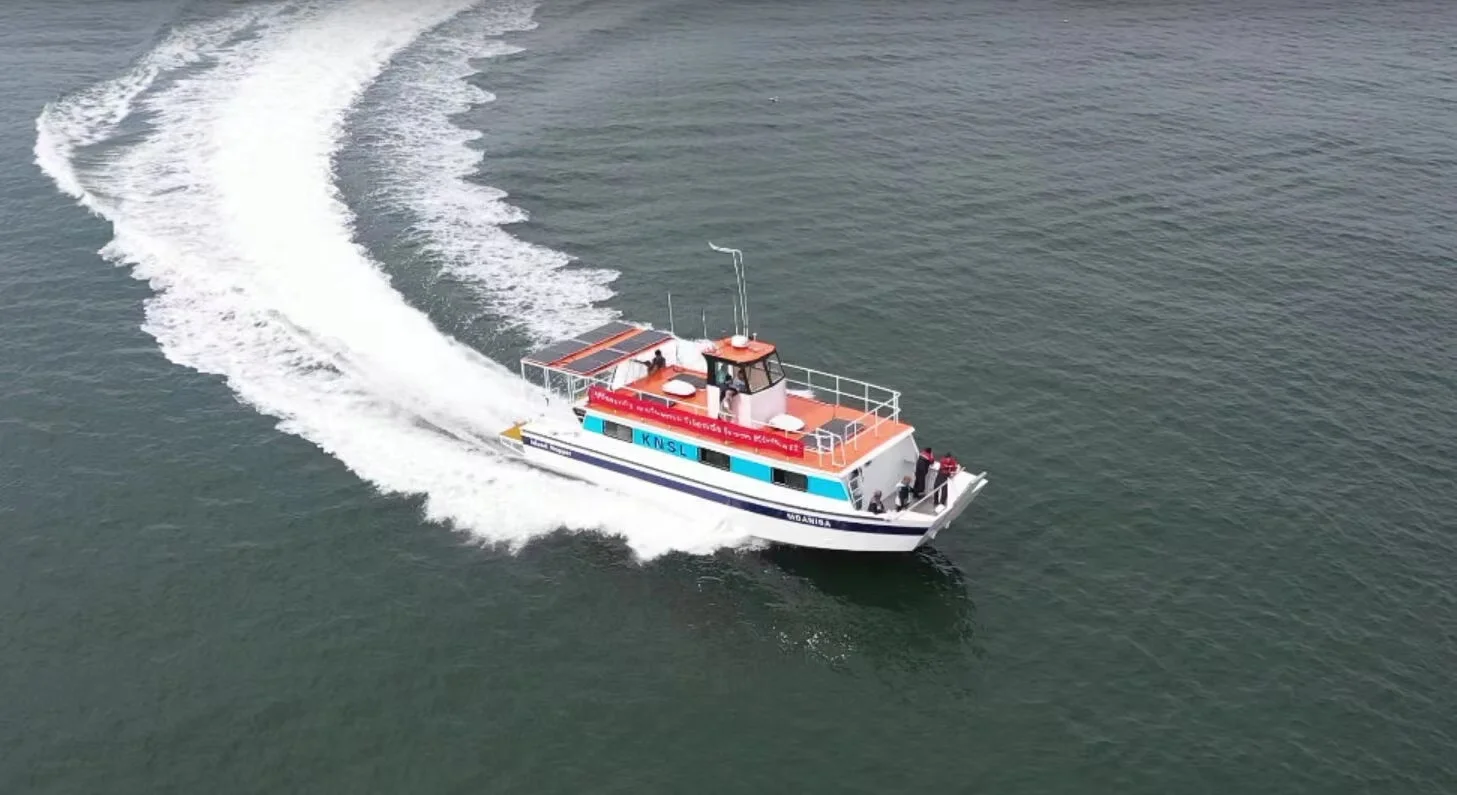 50ft 50-70 Seats Open Sea Aluminum 5083 Catamaran Ferry Landing Boat  For Sale
