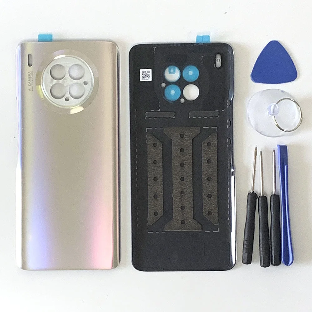 6.67'Original For Huawei Honor 50 Lite NTN-LX1 NTN-LX3 Back Battery Cover Housing+3M Sticker For Honor 50Lite NTN-L22 Back Case