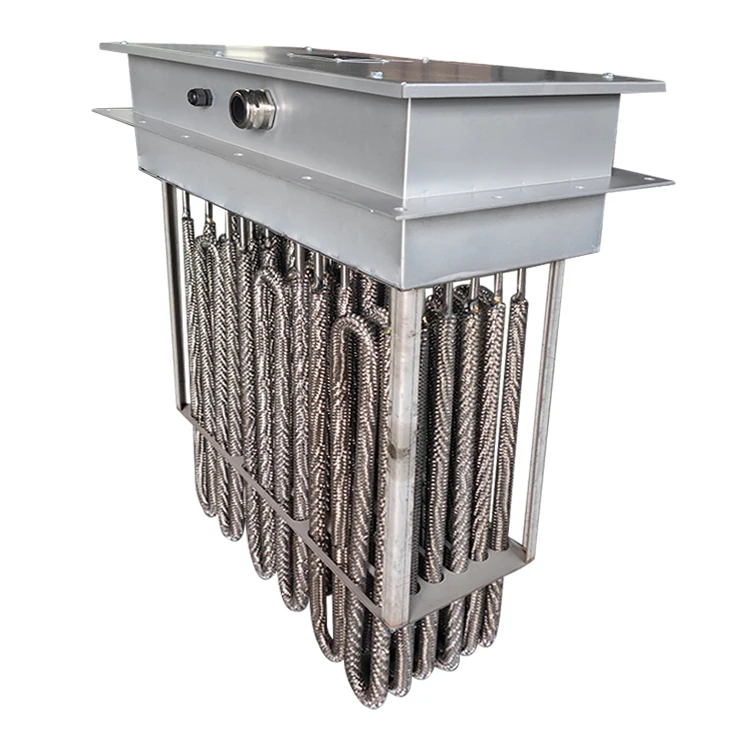 industrial electric air duct heater for waste gas treatment