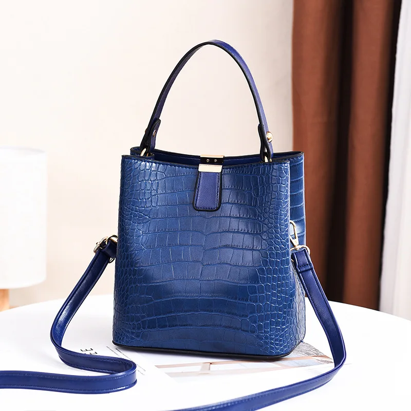 New Casual Ladies Hand Bag Leather Tote Women Genuine Leather Bags Handbags Large Designer Shopping Bag
