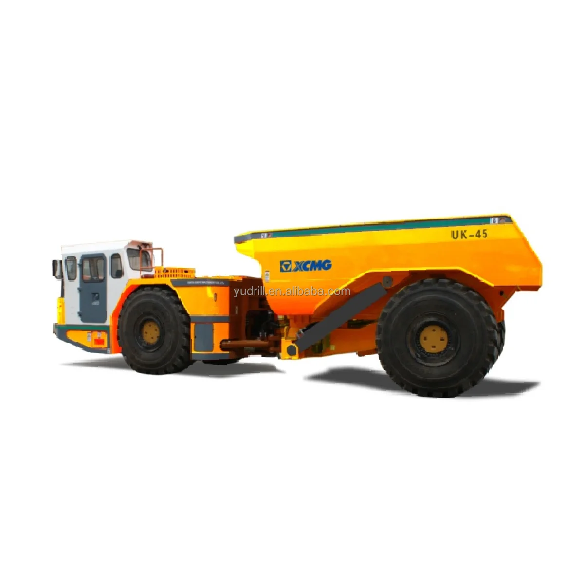 XUT 545 UK-45 45 Tons Wheel Underground Equipment Dumper Truck Low Profile Coal Mining Dump Truck