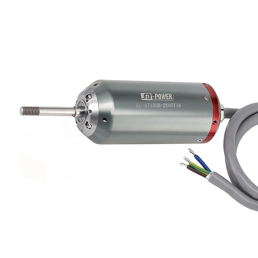 High quality JD-power EC-57135B 3kw underwater thruster brushless waterproof electric motor for Surfing Boat IP68