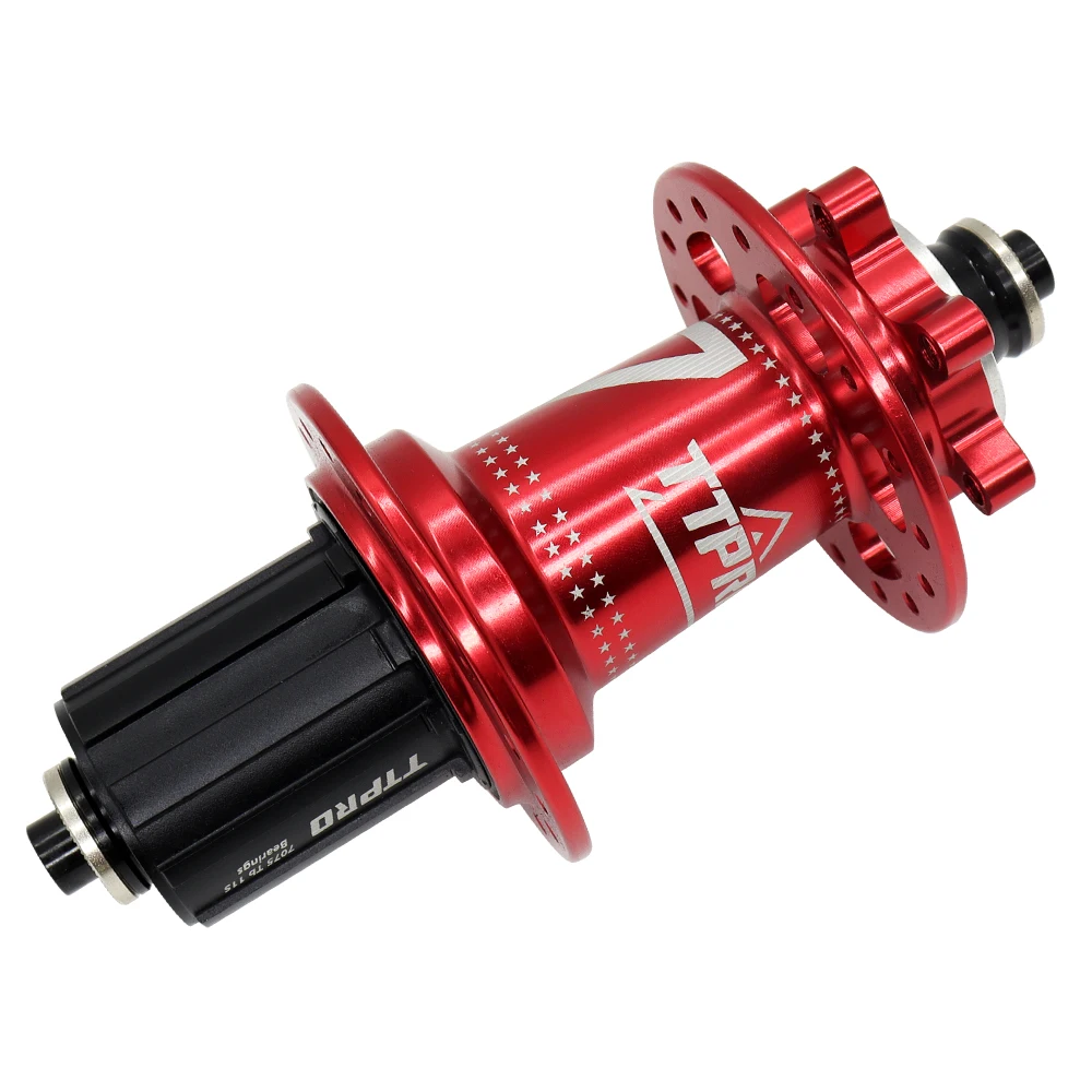 Ступица TTPRO MTB с 32 отверстиями подшипник для горного велосипеда Задняя h 120 звук шумным кубом 6 пешек 7-12 Скоростей HG