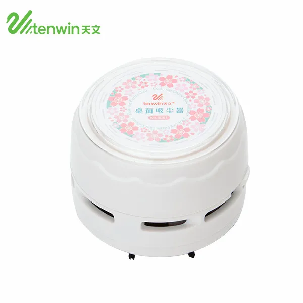 
TW8051 - 3 colours portable battery operated mini table desktop dust sweeper vacuum cleaner 
