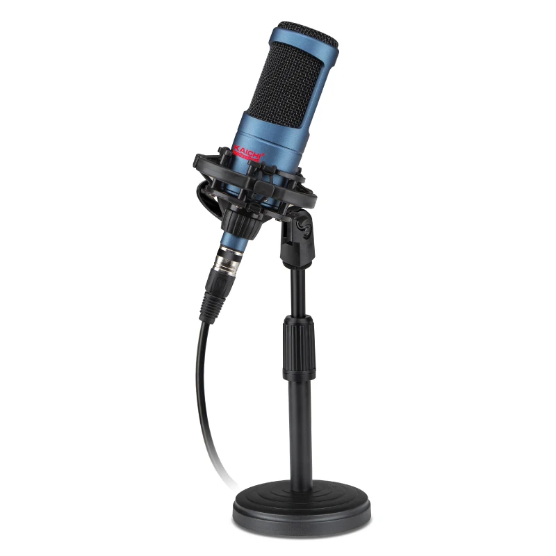 Hot Selling 3-5V 50Hz-16Khz Heart-Shaped Directivity 24Dba (Iec 581-5) Studio Microphone Recording Wholesale In China