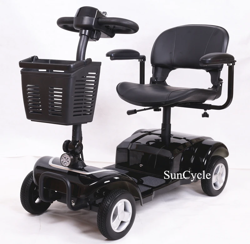 
Lightweight folding cheap disabled mobility scooter electric 4 wheel handicapped scooters 