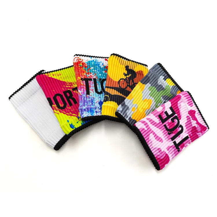 custom sports basketball tennis wristband breathable carpal tunnel wrist braces sweat bands