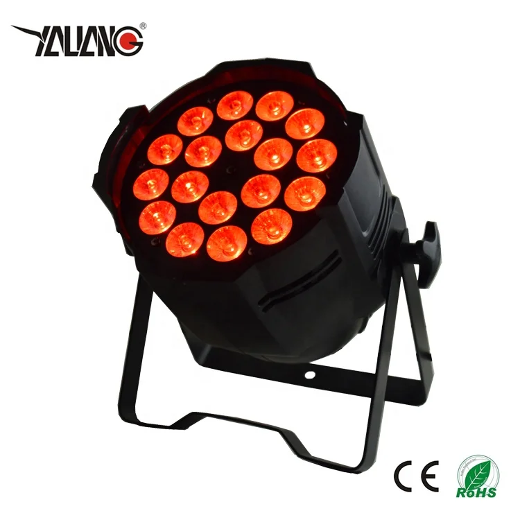 Cheap OEM Manufacture 18 par led light RGBWAUV 6in1 led concert stage lights