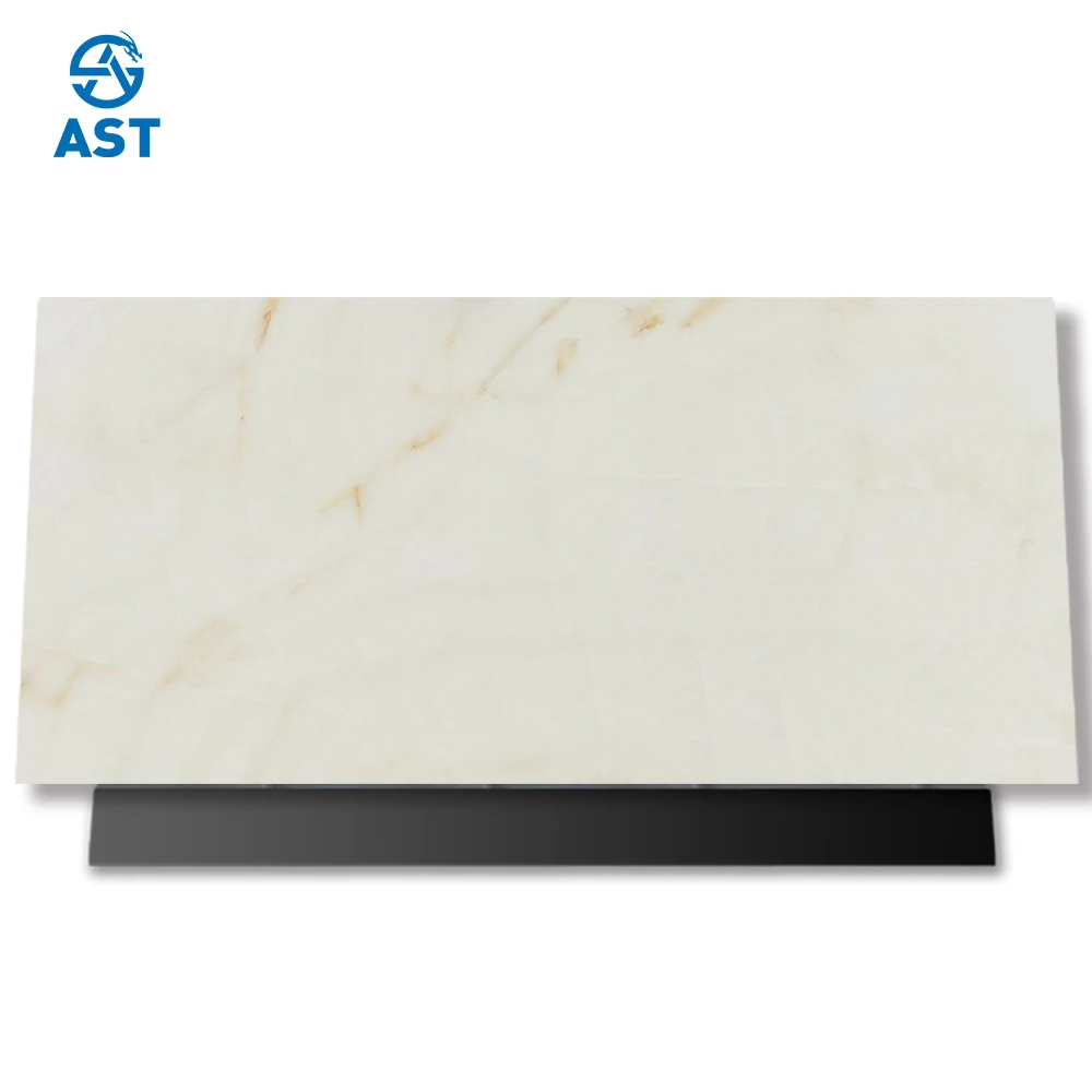 Factory Price Large Big Snow White Crystal Onyx Stone Stock Marble Carrera Slab Floor Tile with Orange Gold Brown Yellow Veins