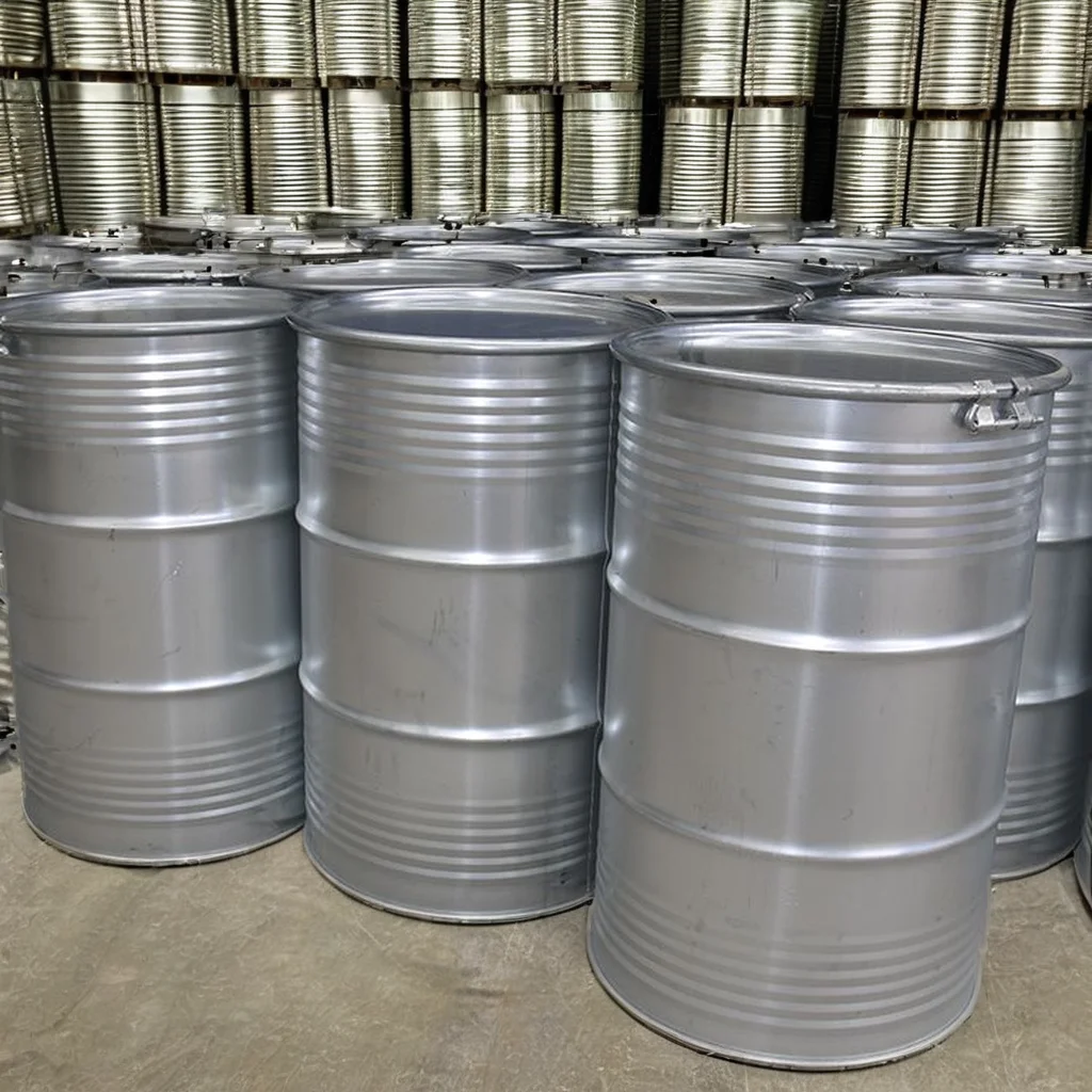 High quality Use Oil Drum Shape Metal Round Storage iron drums For Packing