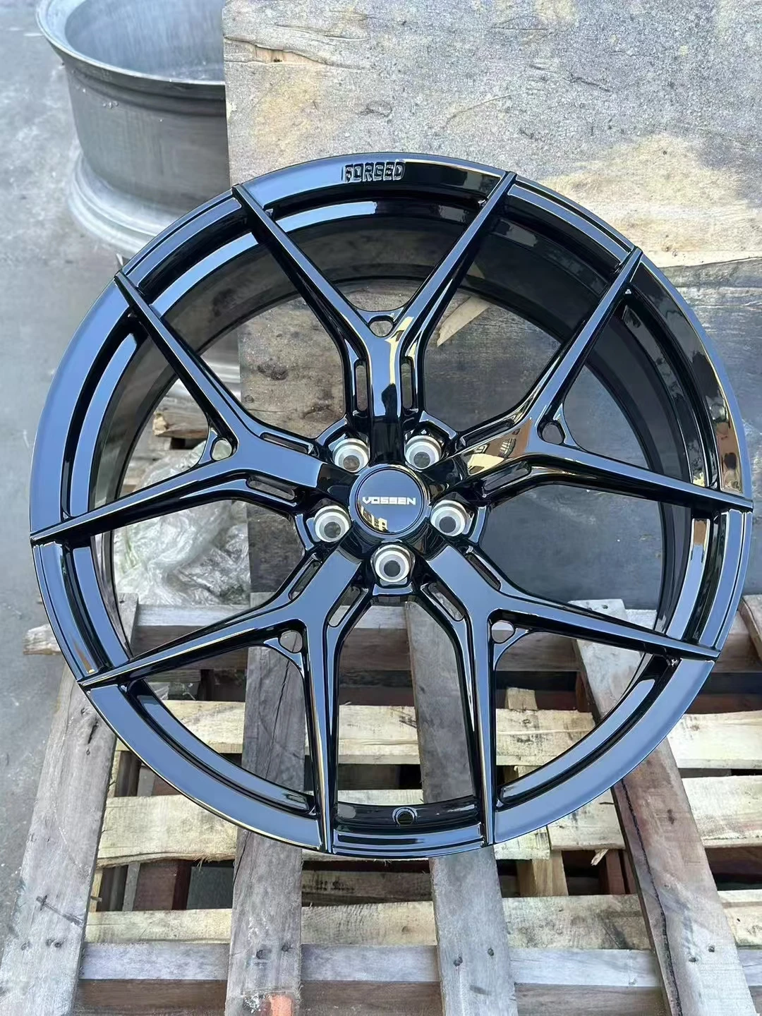 Red Line Machine Face Concave Hot 15 16 17 Inch 4X100 Alloy Wheels