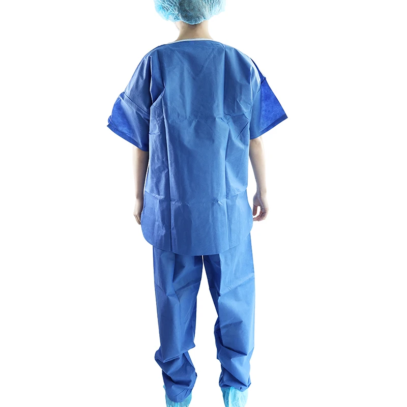 New Medic Scrub Uniforms Long Sleeves Scrubs Tops Pants Scrubs Sets for Doctors or Nurses