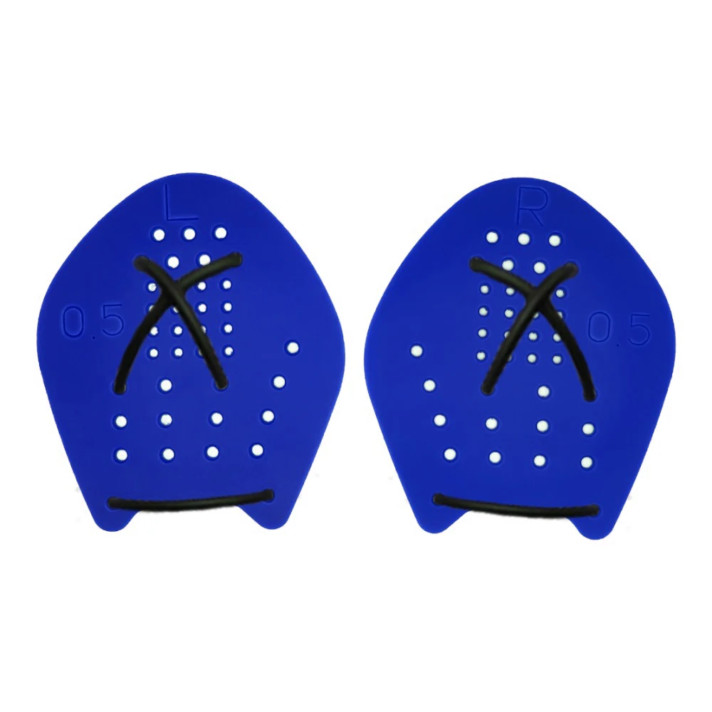 ZLF Swimming Accessories fit High Quality PVC Unisex swimming hand paddles Customized adjustable H002