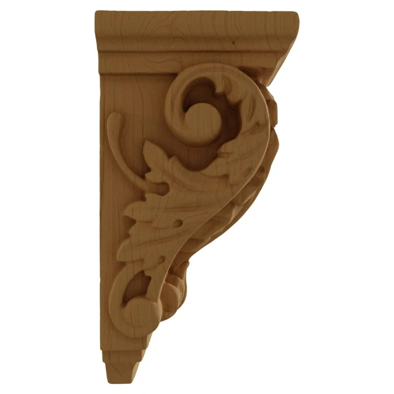 Wood Corbels Hand Carved Wood Corbel For American Country Home Exterior Decoration Brackets Wall Shelf Bracket Duty hand fan