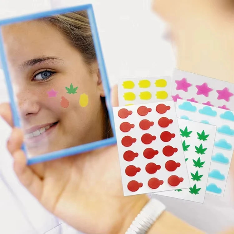 Miracle Invisible Spot Cover Hydrocolloid Acne Patch for Face Blemishes Zits Absorbing Patch Breakouts Spot Facial Sticker