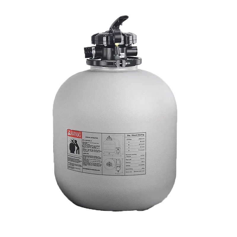 JS500 swimming pool aqua sand filter