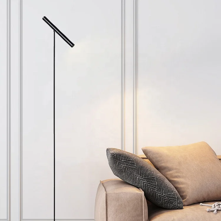 Zhongshan Light Nordic Modern Indoor Home Decor Hand Induction Dimmable Designer Lamp Lamparas Smart Led Standing Floor Lamps