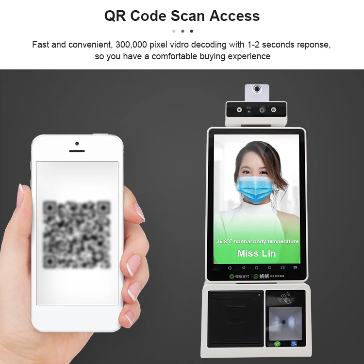 2021 Most Popular Visitor Management System Facial Payment Pos System Android Pos System